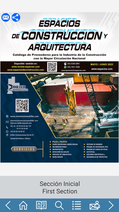 Construcción y Arquitectura Screenshot