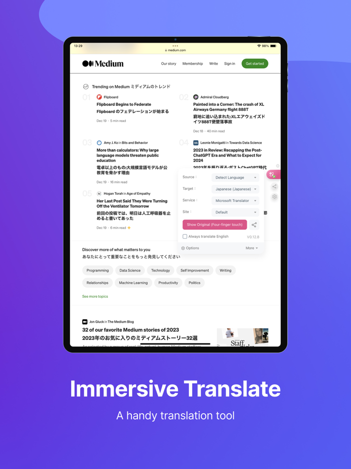 Immersive Translate