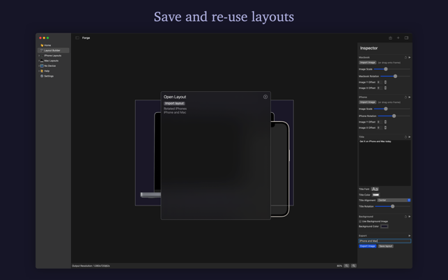 ‎Forge - Quick Marketing Images Screenshot