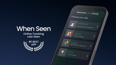 WhenSeen - Online Tracker Screenshot