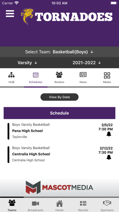 Taylorville Athletics Screenshot