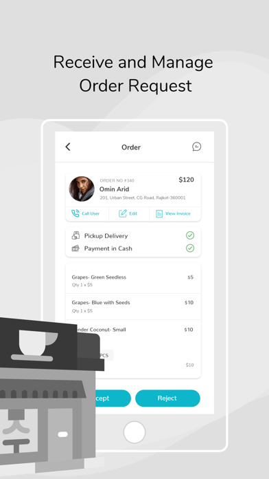 iQ Delivery Store Screenshot