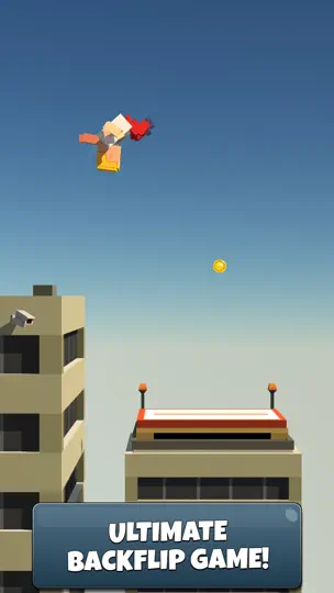 Screenshot von Backflipper: Flip City & Space auf dem iPhone 4