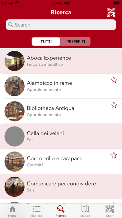 Aboca Museum Screenshot