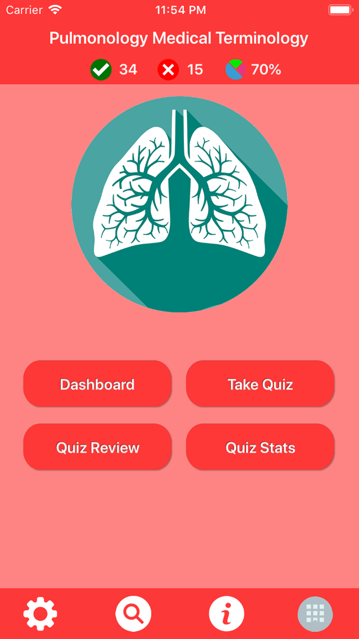 Pulmonology Medical Terms Quiz
