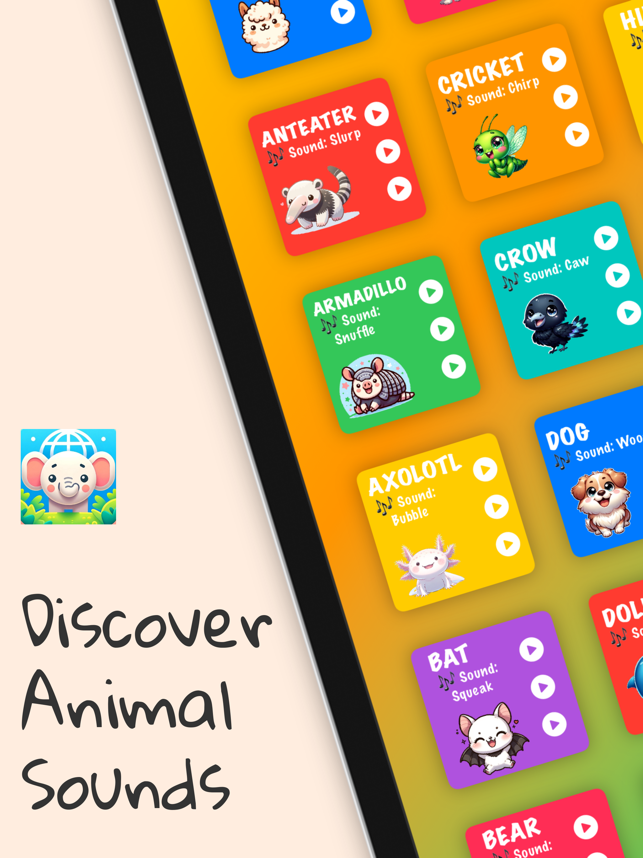 ‎Discover Animal Sounds Screenshot
