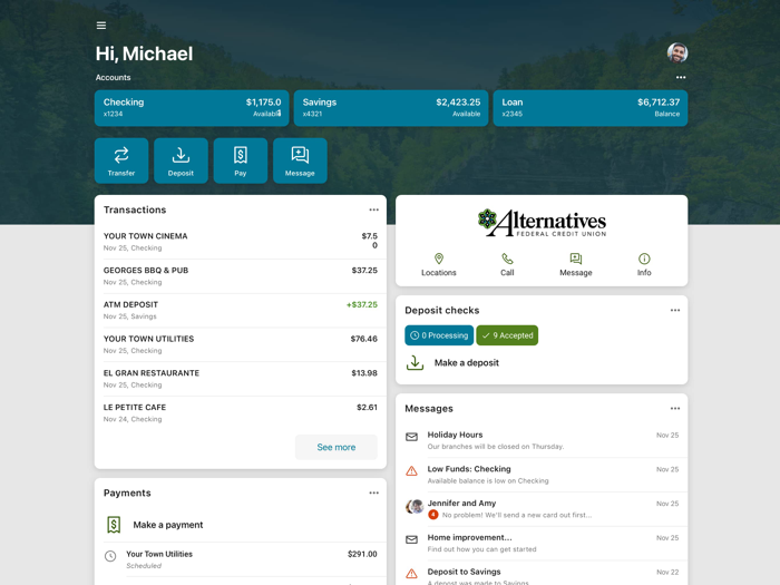 Alternatives FCU Mobile