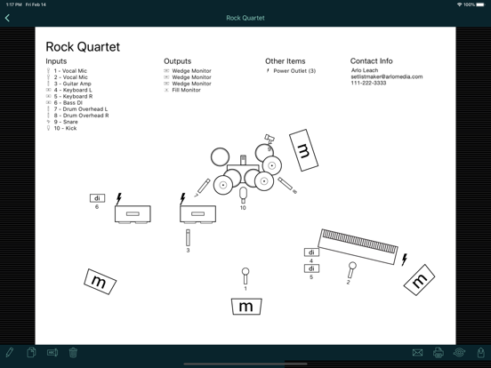 Screenshot #5 pour Stage Plot Maker