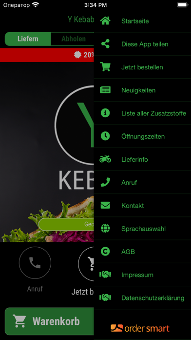 Y Kebab Münster Screenshot