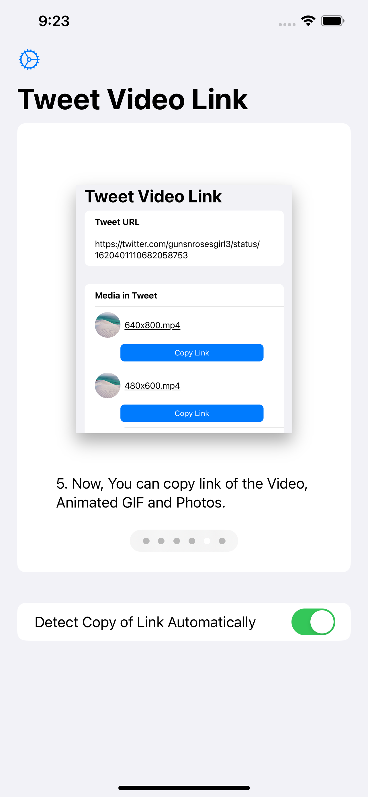 Tweet Video Links for Twitter