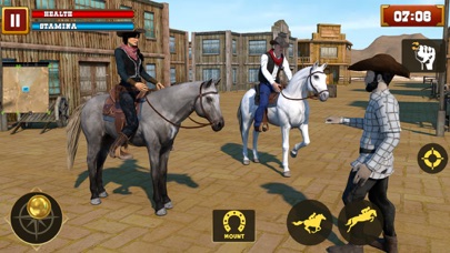 West Cowboy Horse Riding Games Screenshot