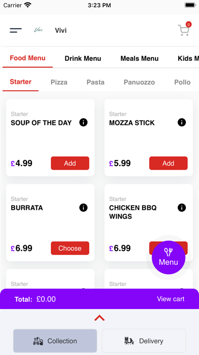 ViVi Restaurant Airdrie Screenshot