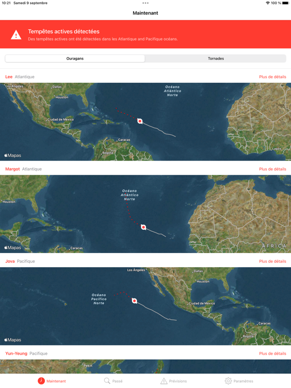 Screenshot #6 pour My Hurricane Tracker & Alerts