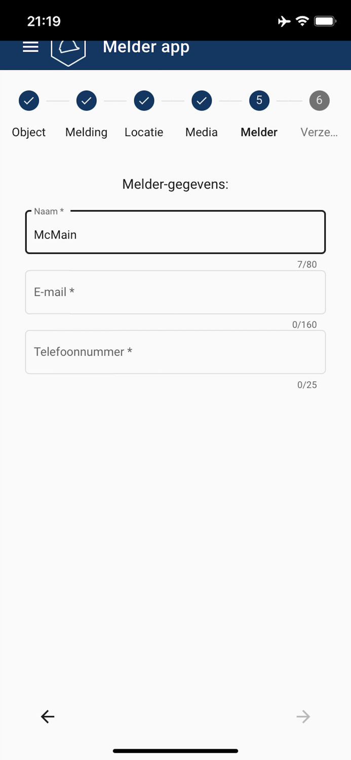 McMain Digitale Melder
