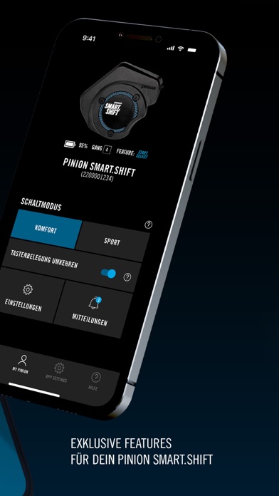 Pinion Smart.Shift Screenshot