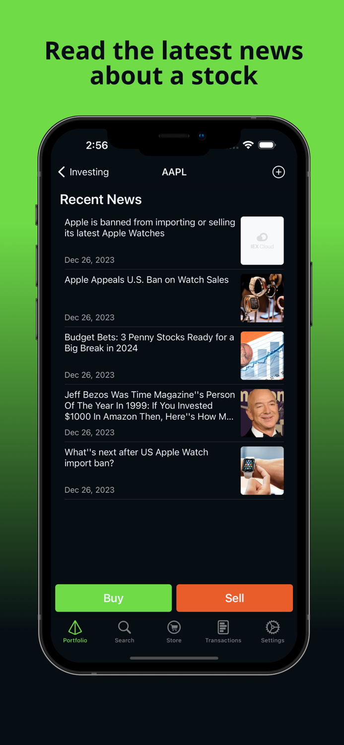 Simple Stock Simulator