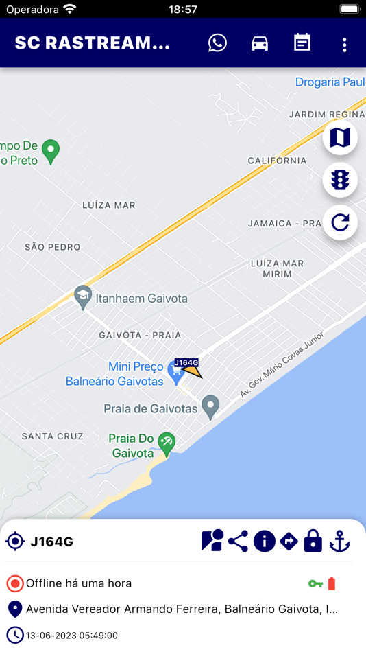 #3. SC RASTREIO (iOS) 由: aguinaldo sousa de moraes