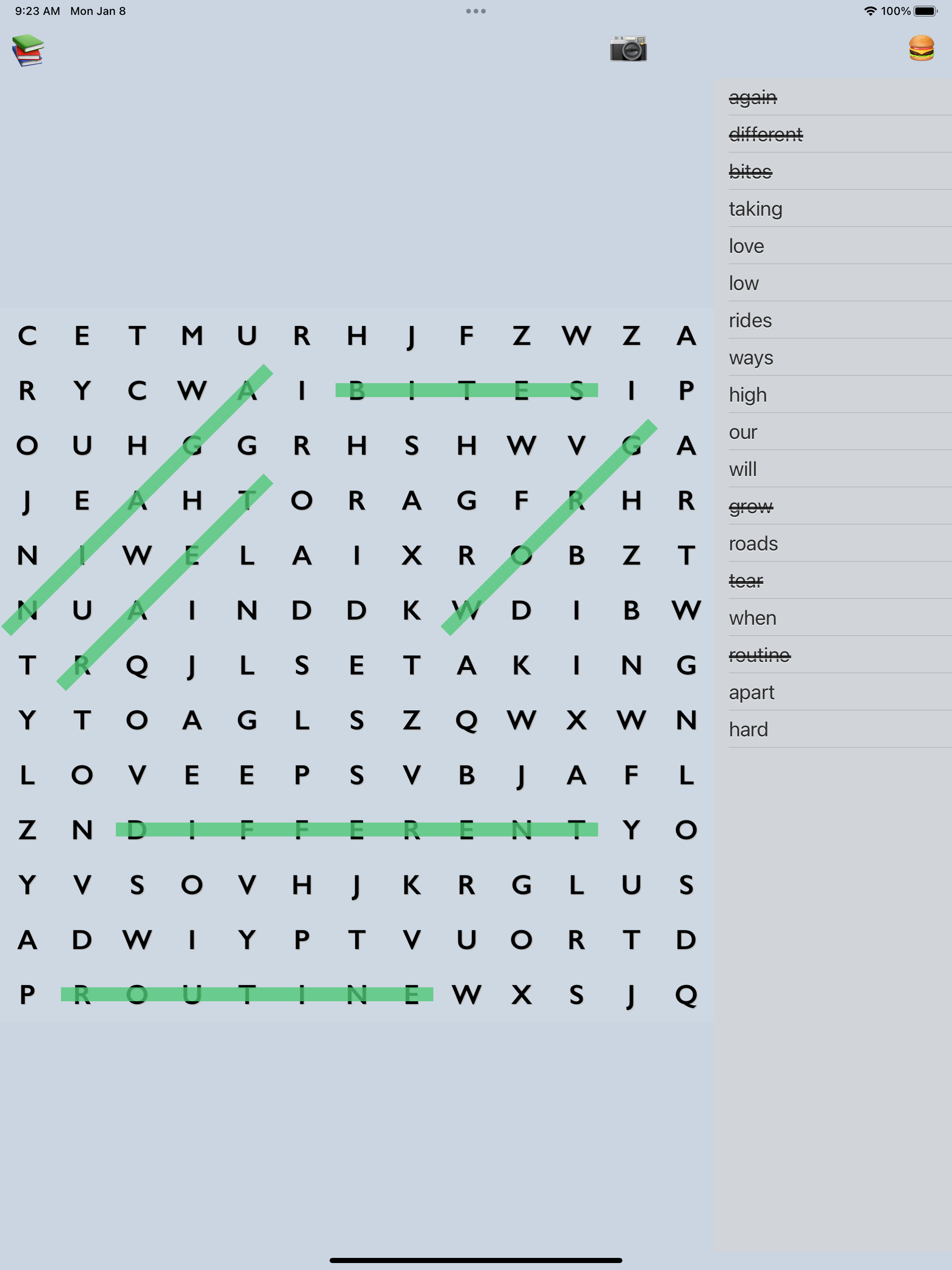 Find the words
