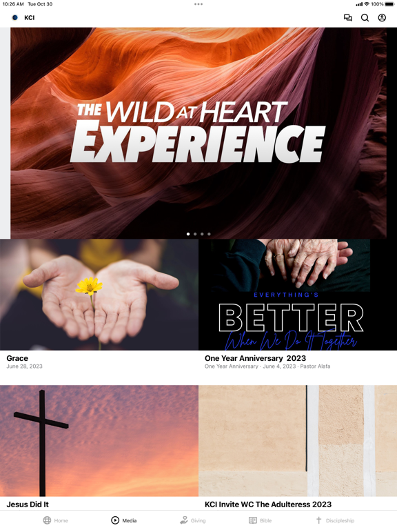 Kingdom Center iPad screenshot 2 - Education app