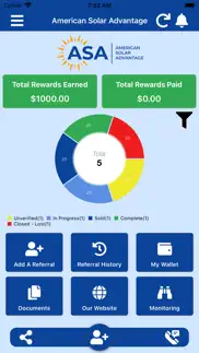 american solar advantage iphone screenshot 2