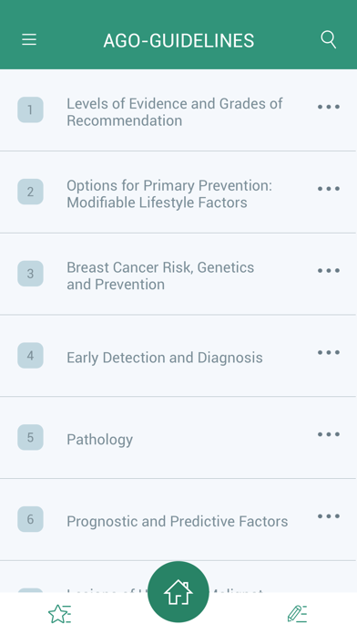 AGO Breast Cancer Screenshot
