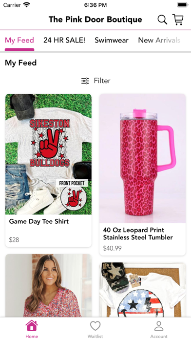 The Pink Door Boutique Screenshot