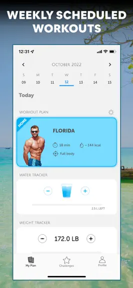 Game screenshot FitHim: Workout for Men apk