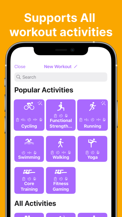 WorkoutHub: Workouts for Watch Screenshot