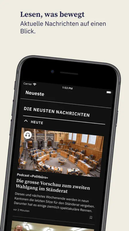 BZ Berner Zeitung News screenshot 2 of 6