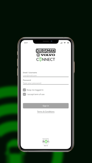 Ourisman VW Volvo Connect Screenshot