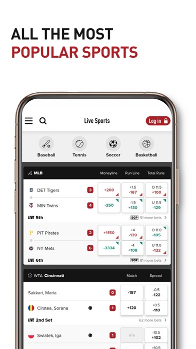 betJACK - Ohio's Sportsbook Screenshot