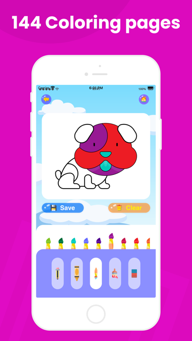 Drawing for kids doodle Screenshot