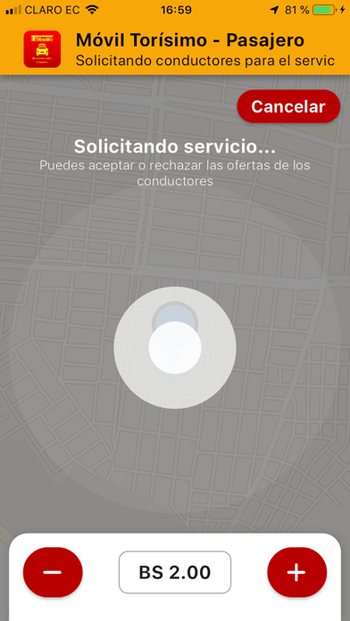 Móvil Torisimo Pasajero Screenshot