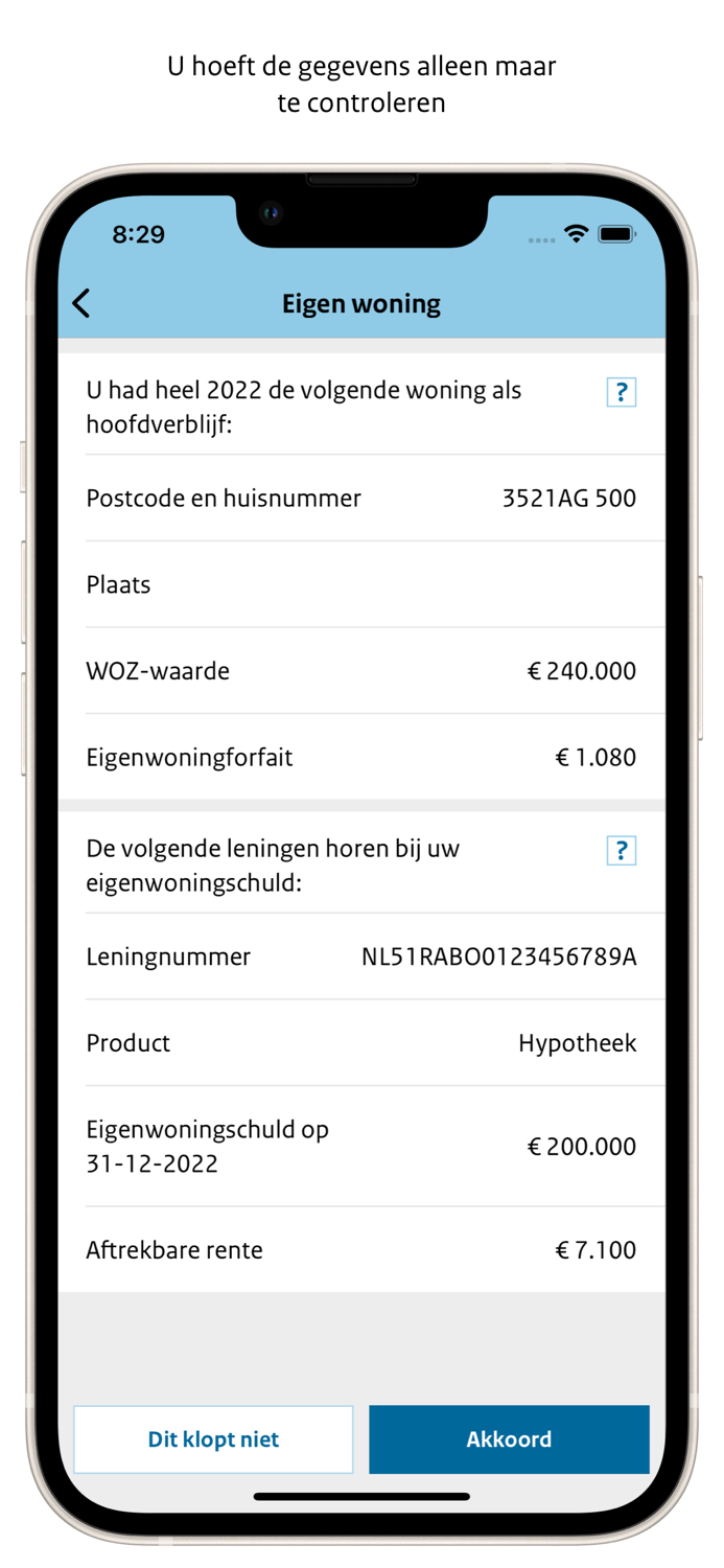Aangifte Inkomstenbelasting