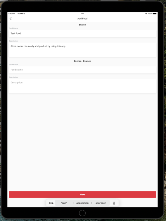 Screenshot #4 pour Essen Restaurant App