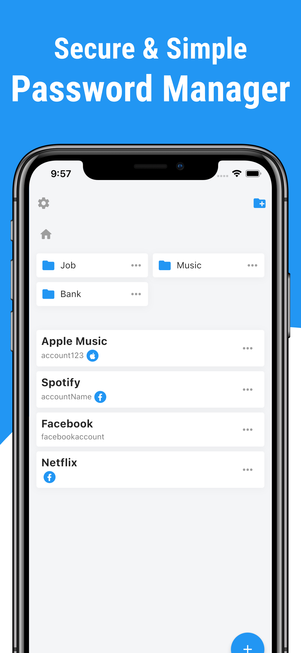 Password Manager - Secure Lock