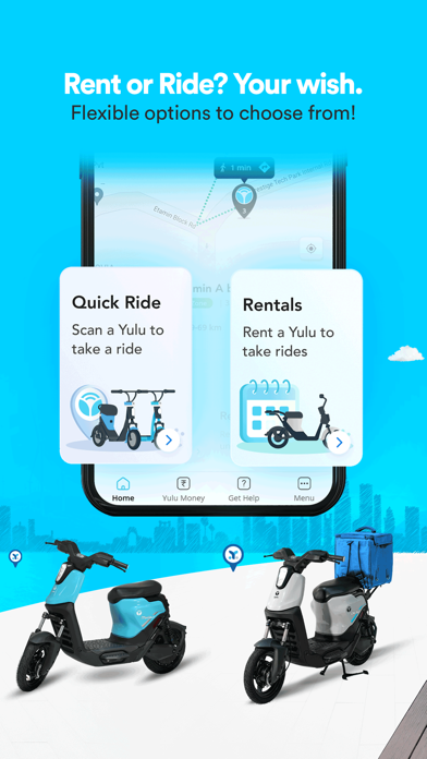 Yulu - top eBike sharing app Screenshot