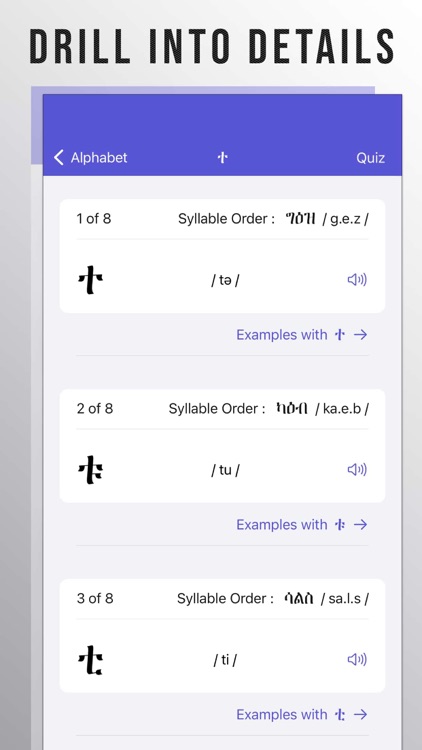 Amharic Alphabet