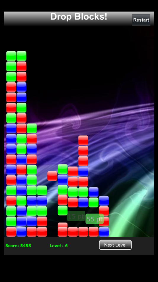 #1. Drop Blocks (iOS) Podle: John Rouda