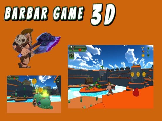 Screenshot #6 pour Barbars Game 3D