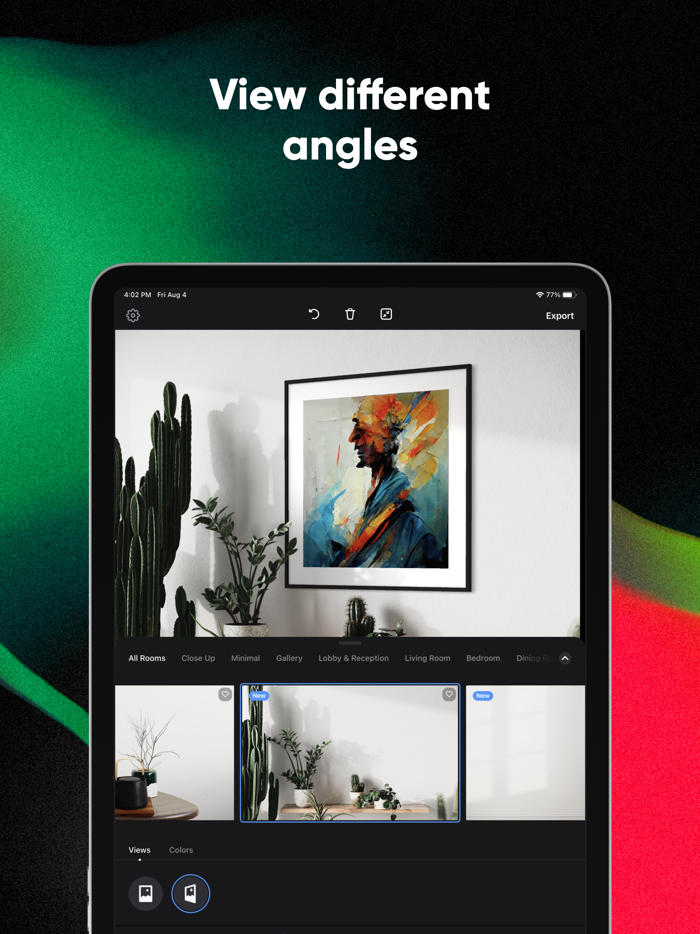 Smartist Artwork Preview App