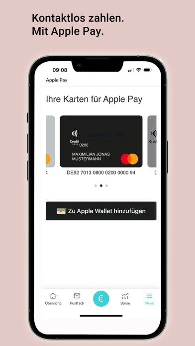 MERKUR PRIVATBANK Banking Screenshot
