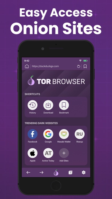 TOR Browser: Onion TOR+VPN App Screenshot