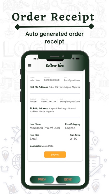 Gaozim - send & receive parcel