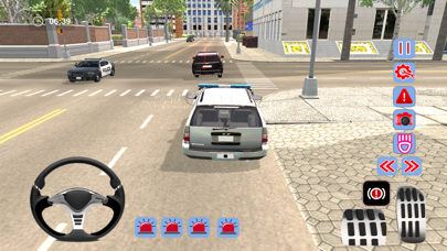 Police Car Convoy Simulator Screenshot