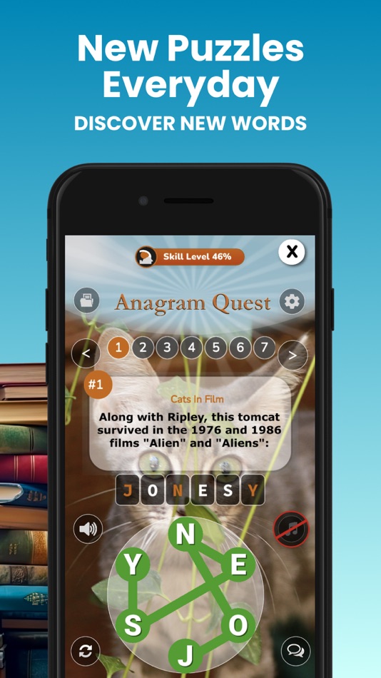 #2. Anagrams: Word Trivia (iOS) 由: Olde Skuul Entertainment, Inc.