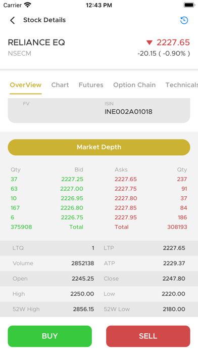 Arham Wealth Screenshot