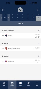 Georgetown Hoyas screenshot #2 for iPhone