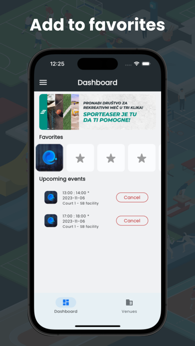 Sportbooker Screenshot
