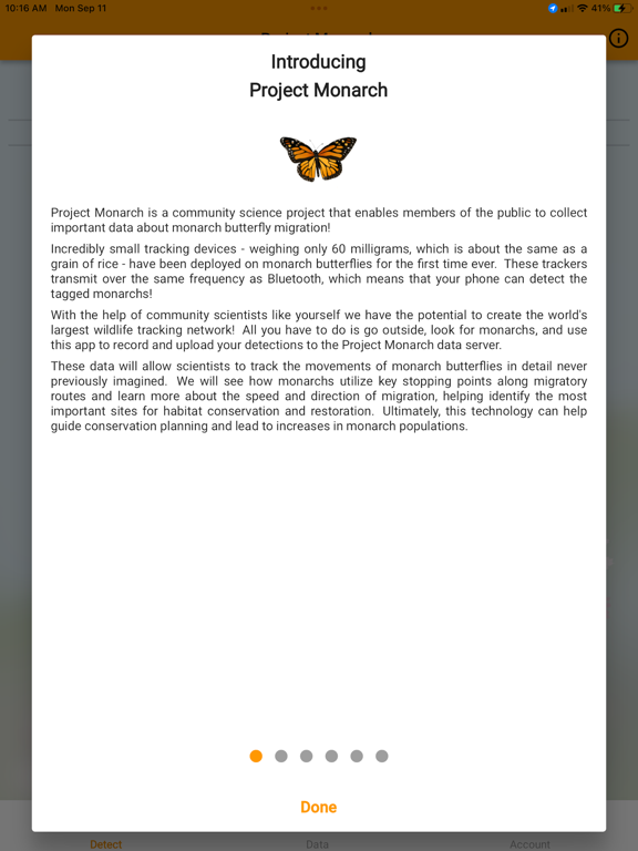 Project Monarch Science iPad screenshot 2 - Utilities app